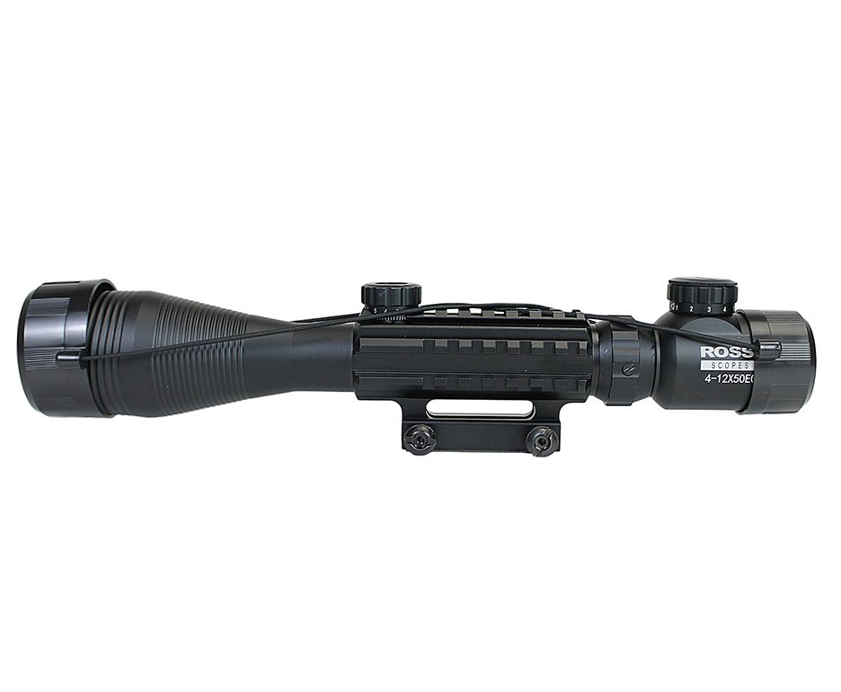 Luneta Rossi 4-12x50EGC Ris  Aluminio (Mount 7/8p)