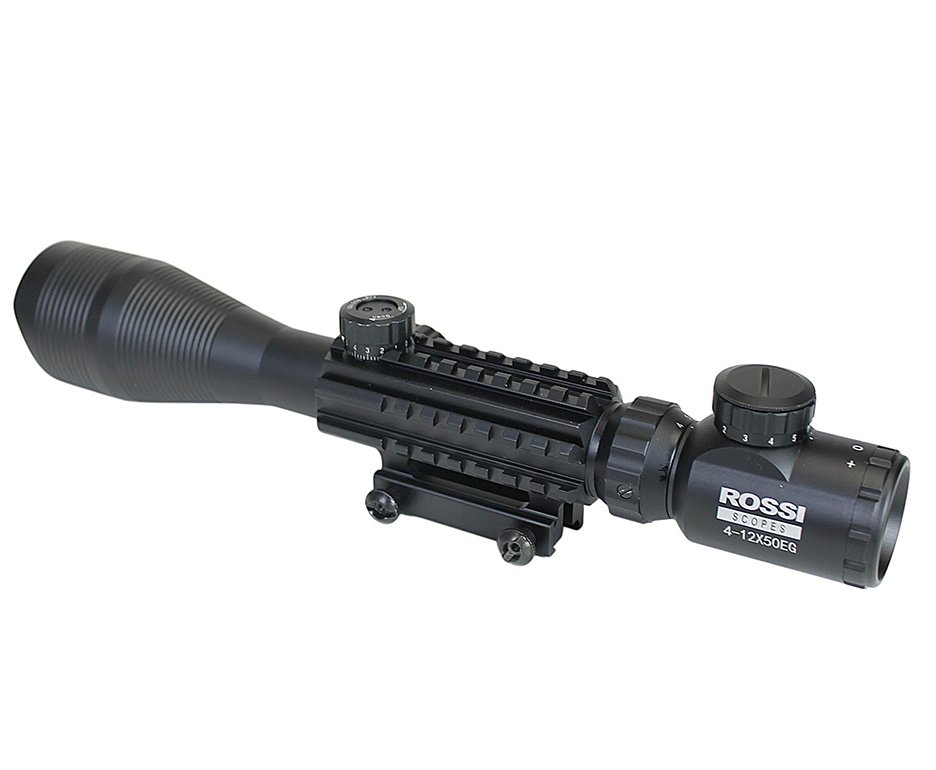 Luneta Rossi 4-12x50EGC Ris  Aluminio (Mount 7/8p)