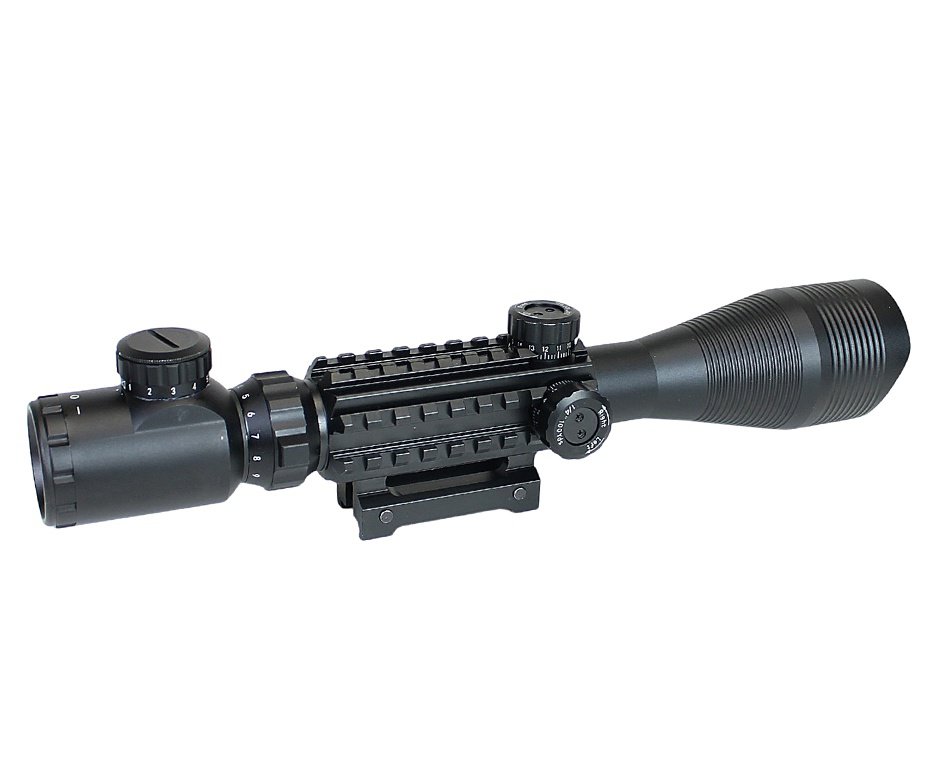 Luneta Rossi 4-12x50EGC Ris  Aluminio (Mount 7/8p)
