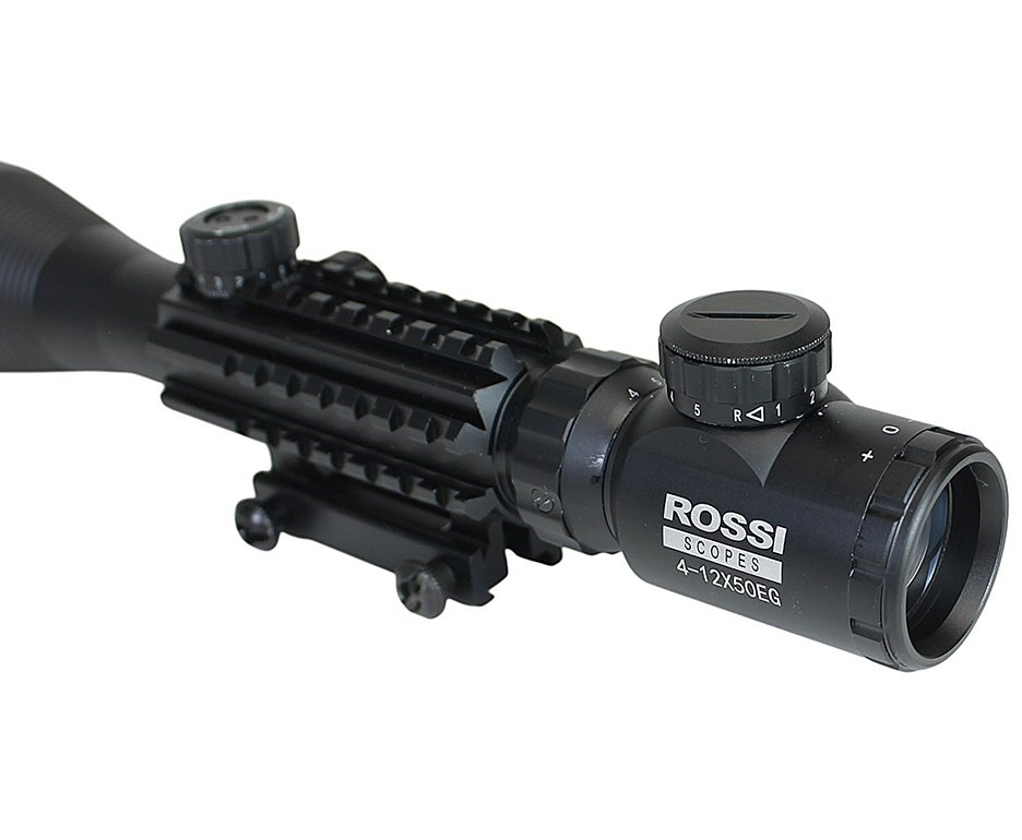 Luneta Rossi 4-12x50EGC Ris  Aluminio (Mount 7/8p)