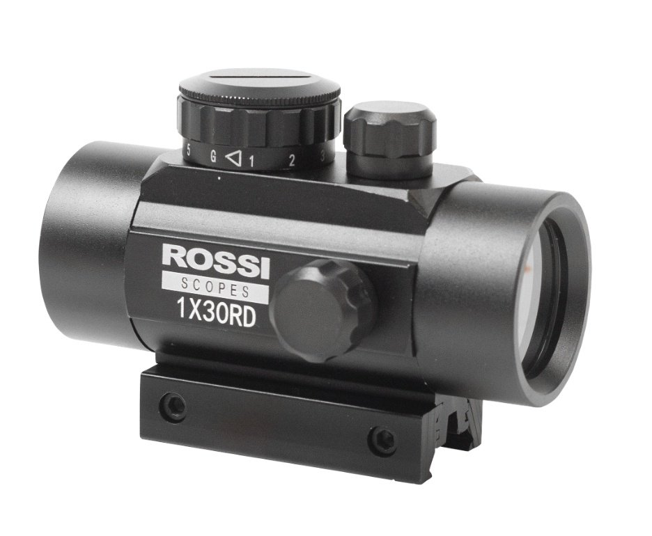 Mira Holográfica Rossi 1X30RD Laser Red Mount 3/8 - 7/8