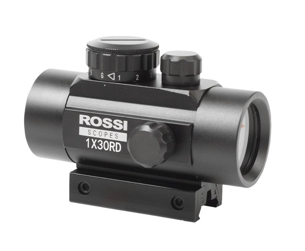 Mira Holográfica Rossi 1X30RD Laser Red Mount 3/8 - 7/8
