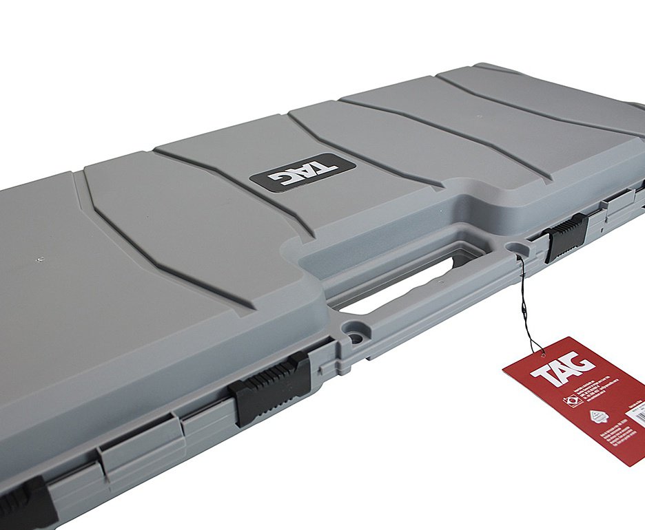 Case Rígido TAG Defense 85 Cinza Armas Longas 87x35x10cm