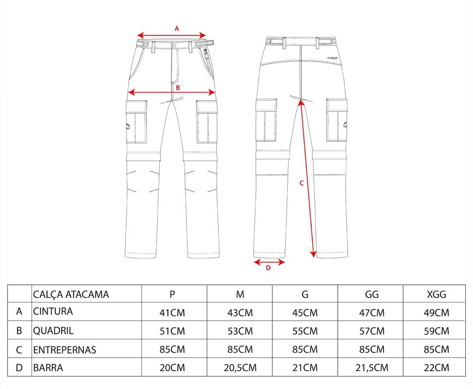 Calça Bermuda Kailash Masculina Bege Atakama