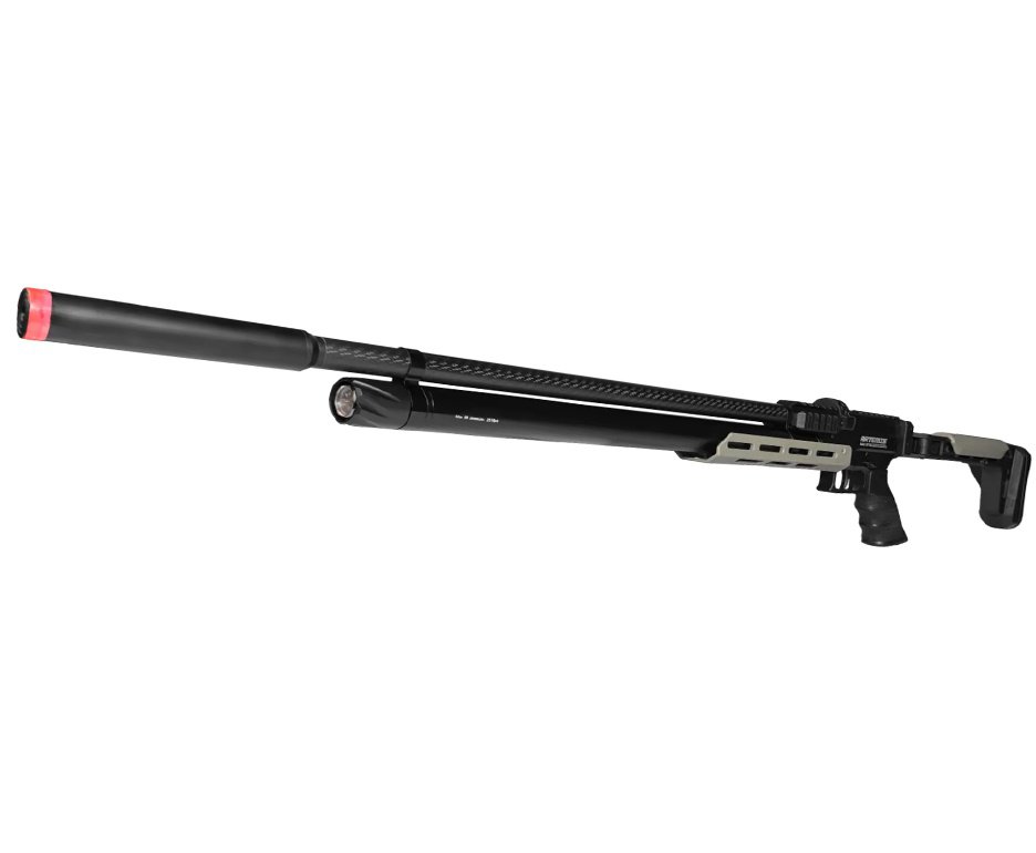 Carabina de Pressão PCP Artemis Nomad AP1000 6,35mm - FXR + Bomba + Alvos + Kit Limpeza + Desengripante / Anticorrosivo + Kit de Fluidos