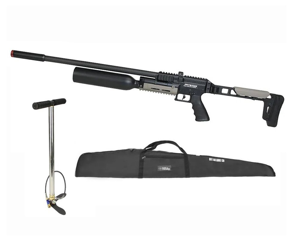 Carabina de Pressão FXR Artemis PCP AP1000B Nomad HC 6,35mm + Bomba + Capa