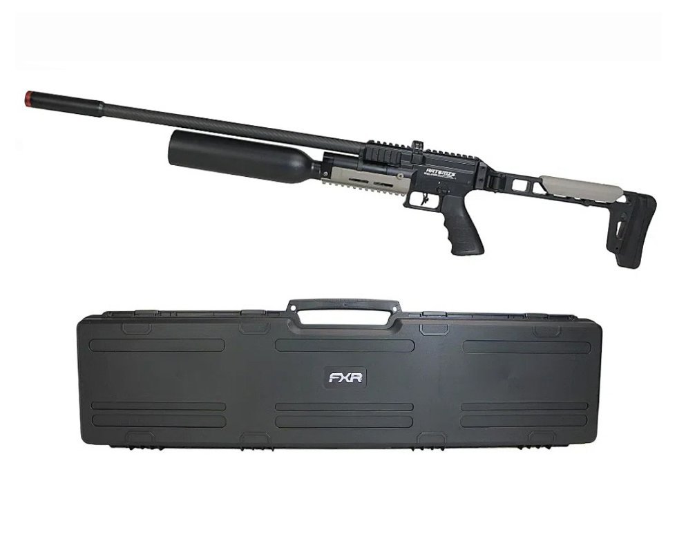 Carabina de Pressão FXR Artemis PCP AP1000B Nomad HC 6,35mm + Case FXR