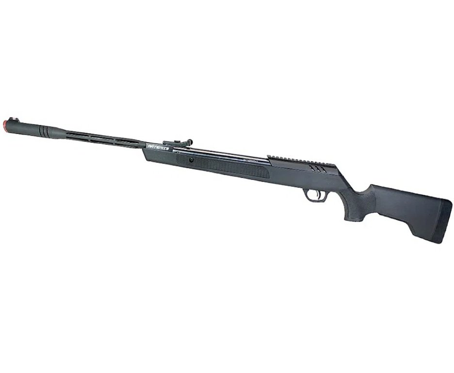 Carabina de Pressão Artemis Dark Eagle Nitro Piston GR 80kg Black 5.5mm - FXR + Capa + Red Dot 1x30 + Chumbo + Alvos + Kit de Limpeza + Desengripante / Anticorrosivo