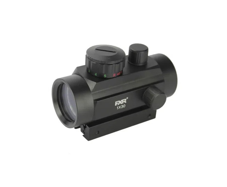 Carabina de Pressão Artemis Dark Eagle Nitro Piston GR 80kg Black 5.5mm - FXR + Capa + Red Dot 1x30 + Chumbo + Alvos + Kit de Limpeza + Desengripante / Anticorrosivo