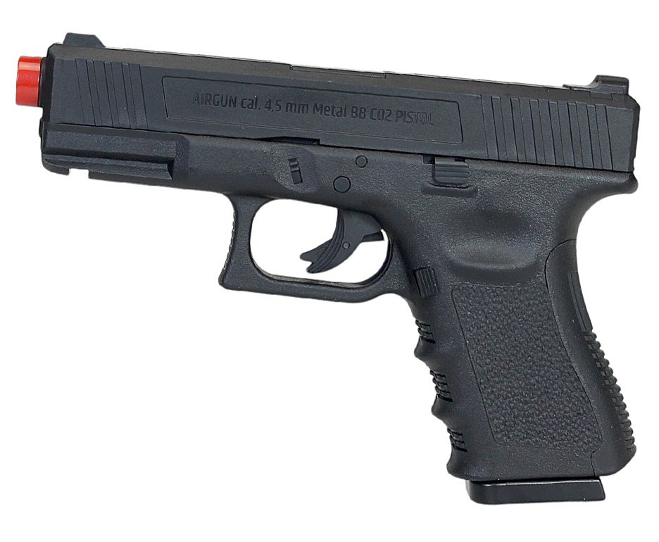 Pistola de Pressão Glock G11 CO2 Rossi 4.5mm G19 NBB
