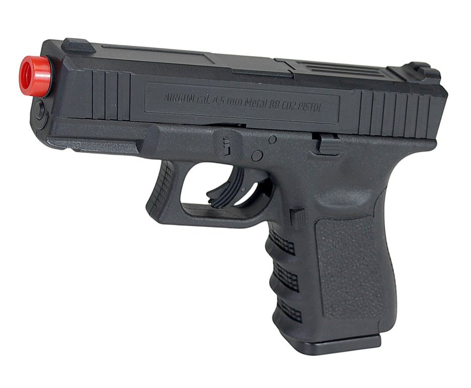 Pistola de Pressão Glock G11 CO2 Rossi 4.5mm G19 NBB