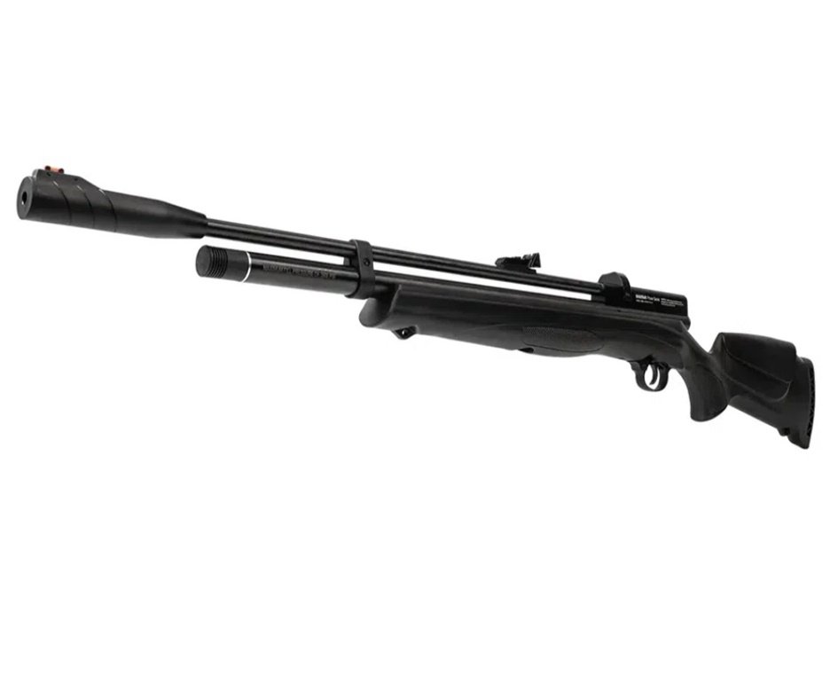Carabina de Pressão PCP Beeman New 1336S Side Lever 6.35mm - Rossi + Compressor Portátil Trivolt Compact