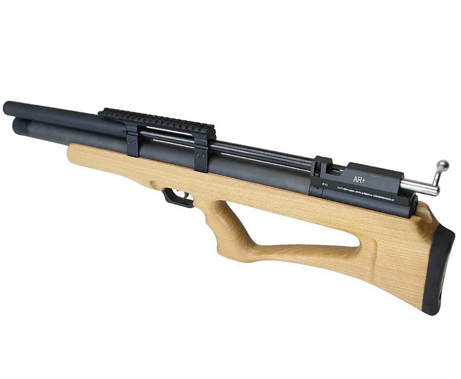 Carabina de Pressão PCP P12 Bullpup 5,5mm mono tiro- Gold Cup SPA Airguns + Bomba + Capa + Luneta 3-9x40