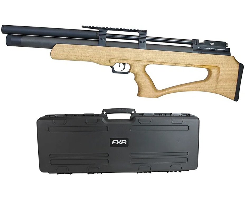 Carabina de Pressão PCP P12 Bullpup 5,5mm mono tiro- Gold Cup SPA Airguns + Case FXR