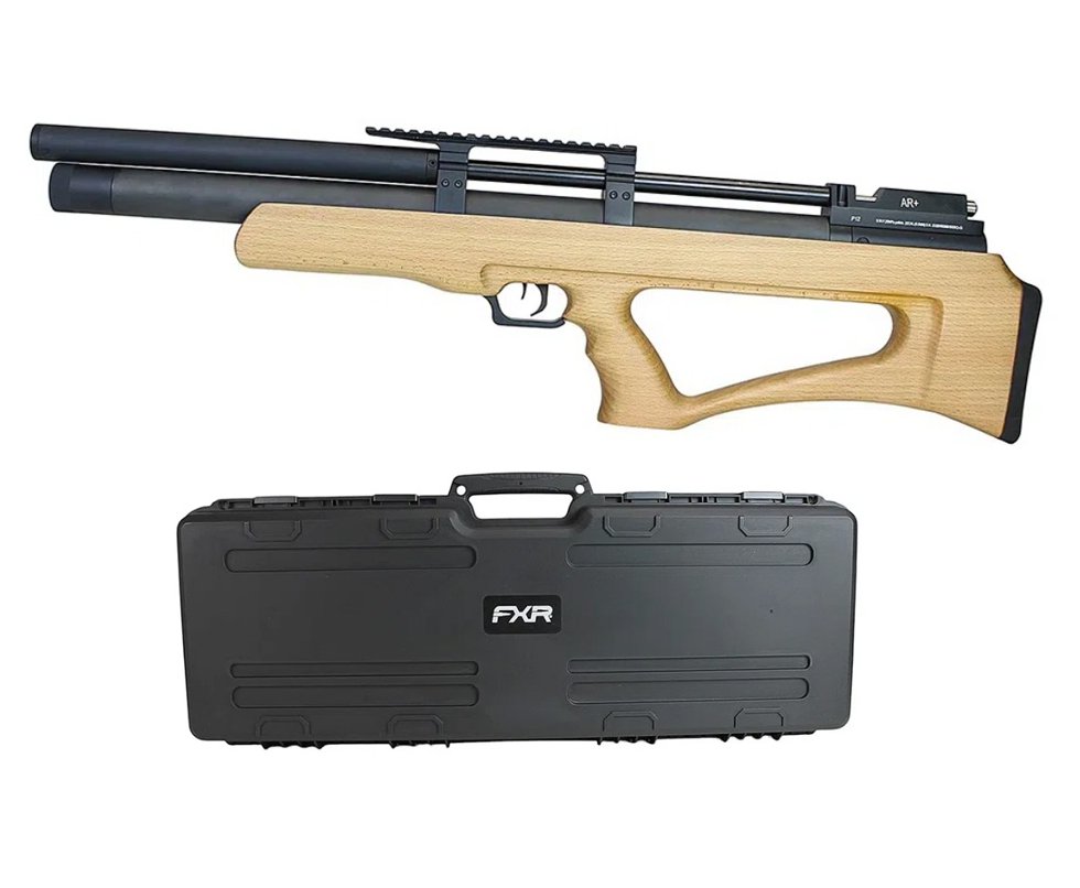 Carabina de Pressão PCP P12 Bullpup 5,5mm mono tiro- Gold Cup SPA Airguns + Case FXR