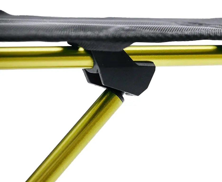 Mesa Hawapi 39x59 Com Porta Copos ALUMINIO - Verde Limão/Preto