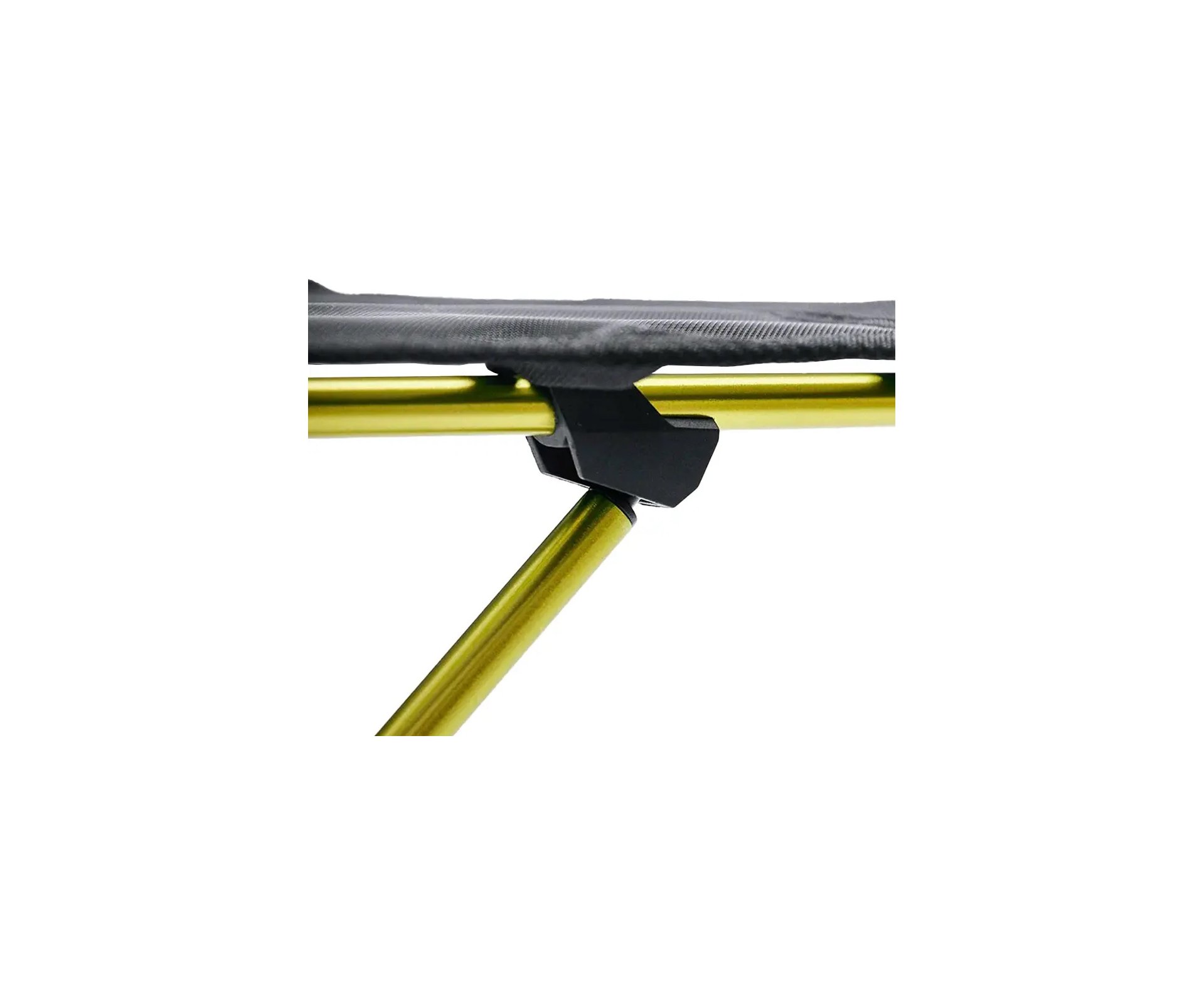 Mesa Hawapi 39x59 Com Porta Copos ALUMINIO - Verde Limão/Preto