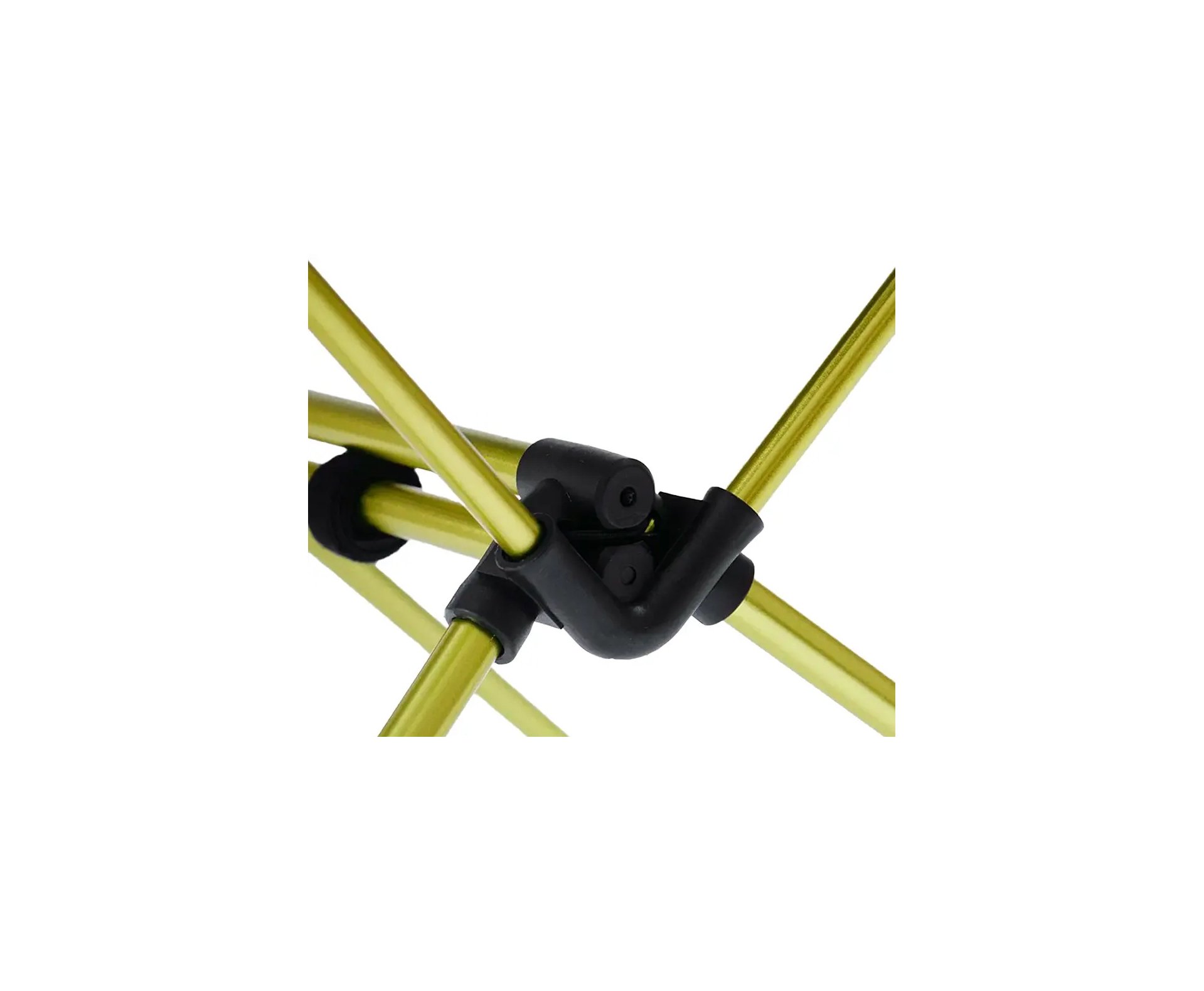 Mesa Hawapi 39x59 Com Porta Copos ALUMINIO - Verde Limão/Preto