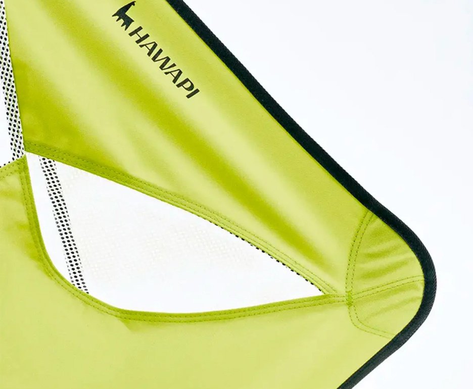 Cadeira Hawapi Picchu Cap. 125Kg Aluminio Preto