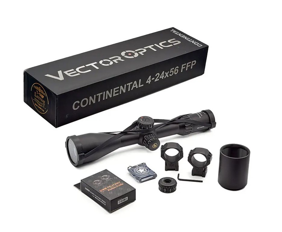 Luneta Vector Optics SCFF-29 Continental 4-24x56 FFP 34mm 1/10 MRAD
