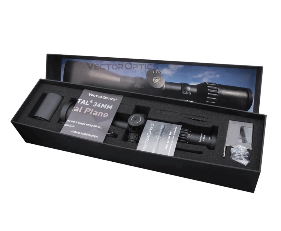 Luneta Vector Optics SCFF-29 Continental 4-24x56 FFP 34mm 1/10 MRAD
