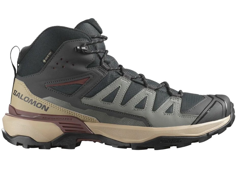 Bota Salomon X Ultra 360 MID GTX Masculina - Phantm/ Dsrtan