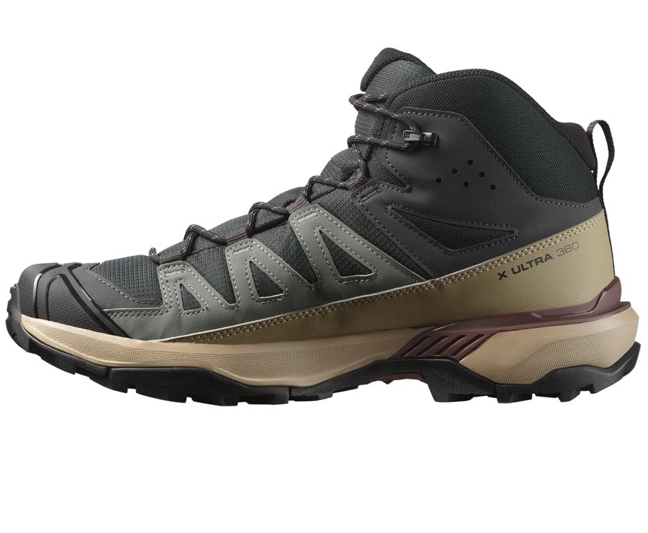 Bota Salomon X Ultra 360 MID GTX Masculina - Phantm/ Dsrtan