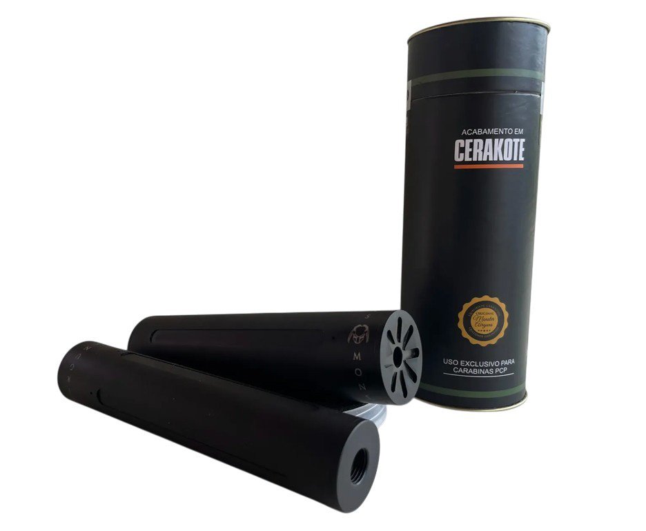 Supressor Cerakote Monster - 31mm - 1/2 UNF 20 Fios