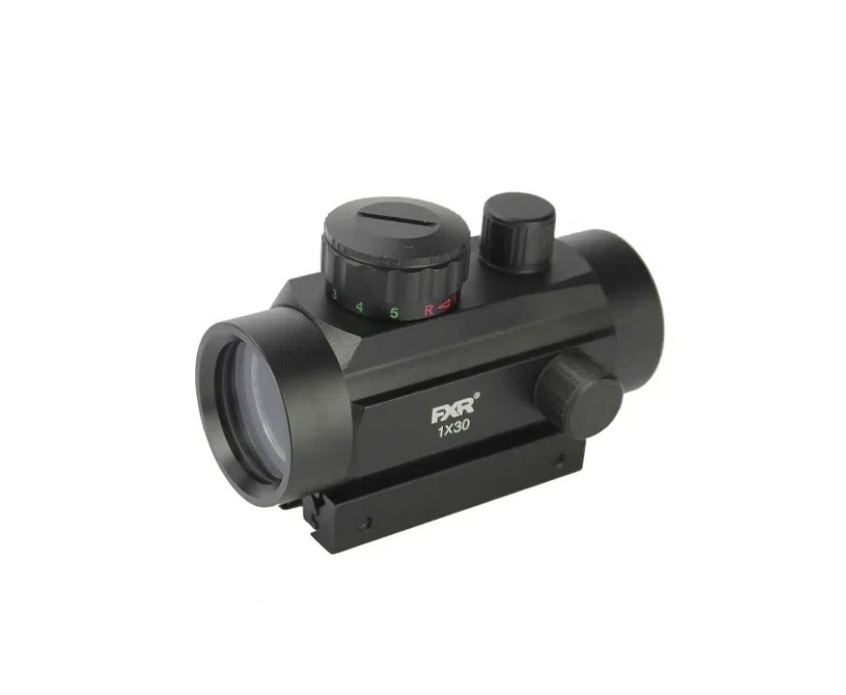 Carabina de Pressão Artemis Dark Eagle Nitro Piston GR 80kg Tan 6,35mm - FXR + Red Dot 1x30