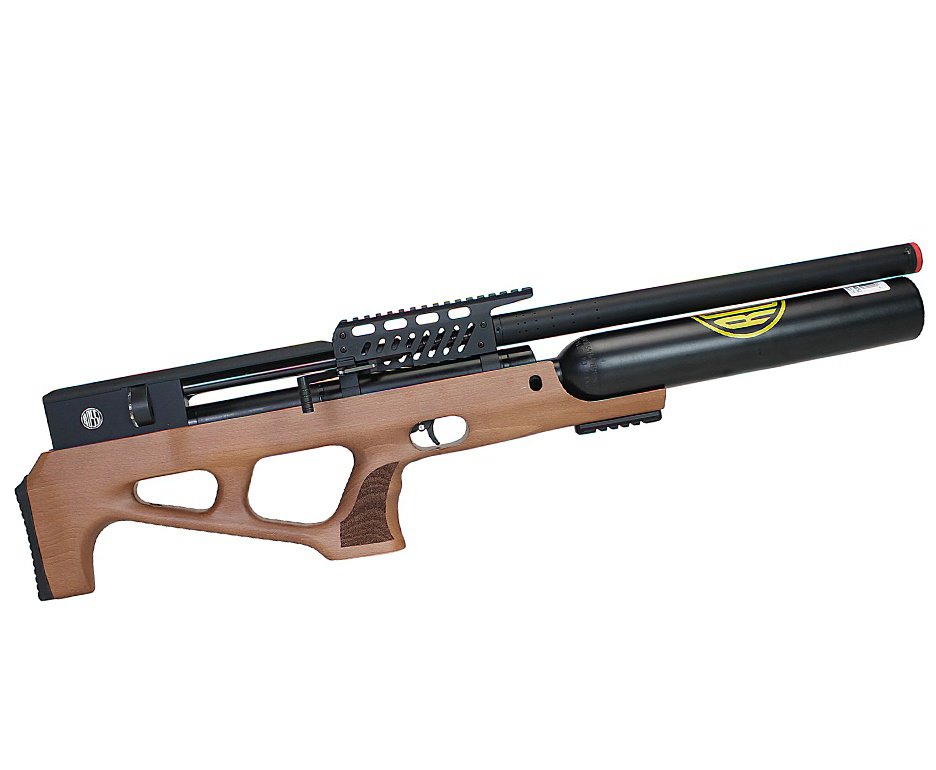 Carabina de Pressão Rossi PCP R35 VR Plus Bullpup Madeira 5,5mm + Cilindro 500cc + Bomba