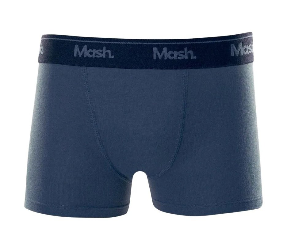Kit 4 Cuecas Mash Boxer Box Algodão Cotton Original