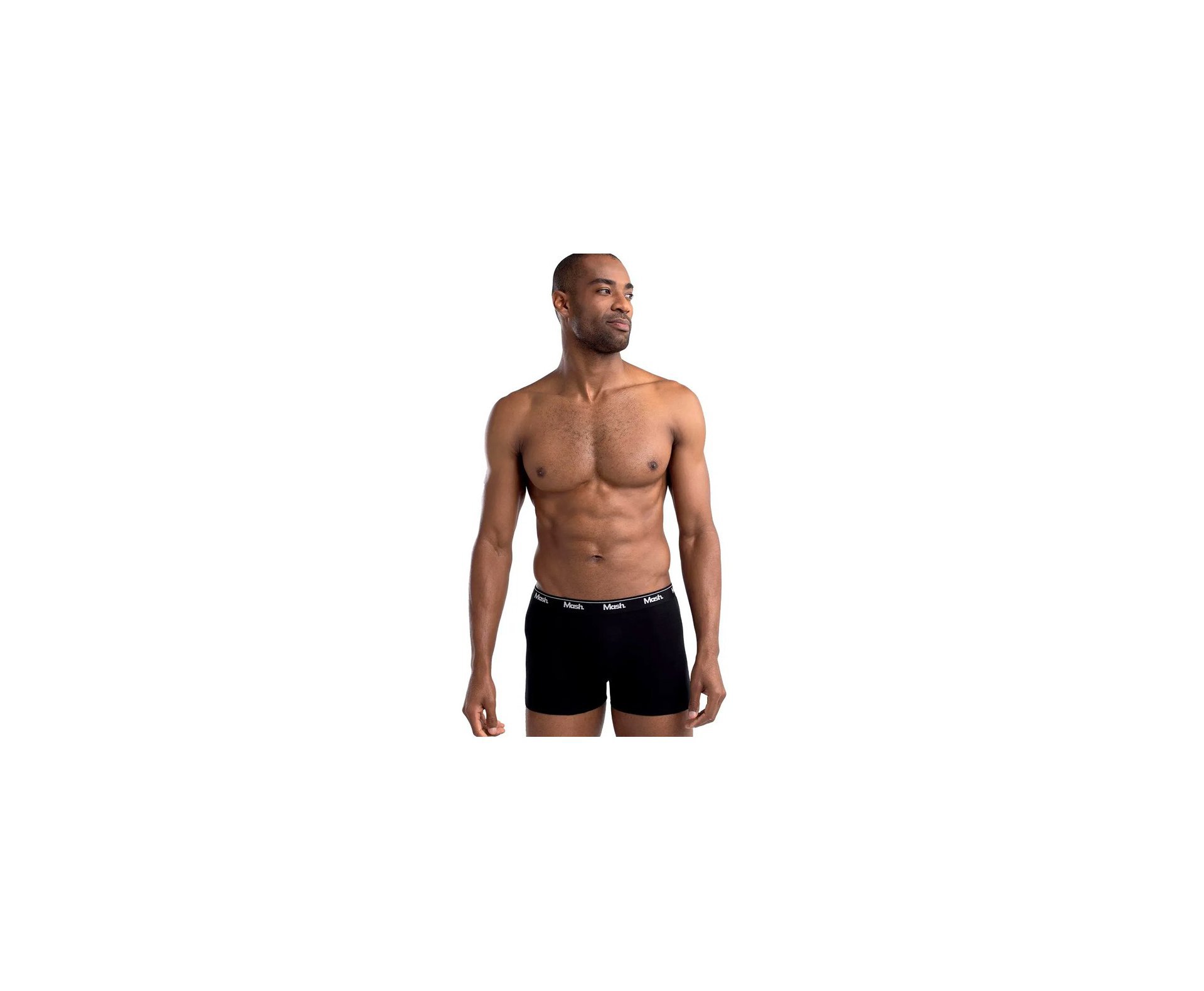 Kit 4 Cuecas Mash Boxer Box Algodão Cotton Original