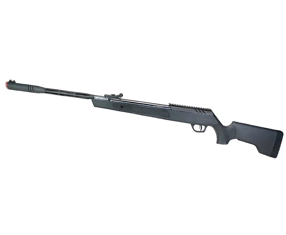 Carabina de Pressão Artemis Dark Eagle Nitro Piston GR 80kg 6,35mm Black - FXR + Kit 10 Cuecas Smash original TAM M