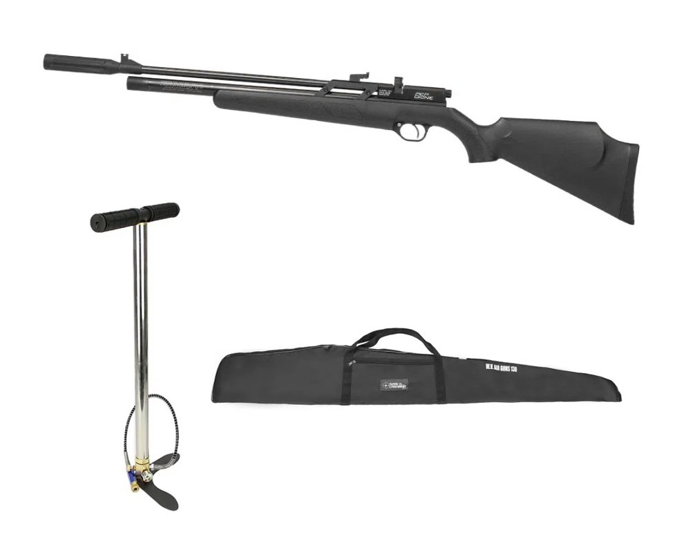 Carabina de Pressão Rossi PCP Dione VR Polímero 5,5mm + Bomba + Capa