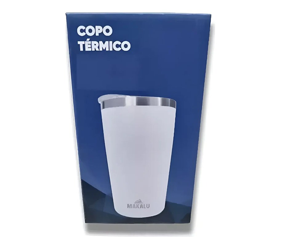 Copo Termico Makalu Aventura 420 ML - Branco