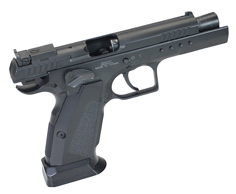 Pistola de Pressão KWC Tanfoglio Full Metal BB Co2 4,5mm - OUTLET