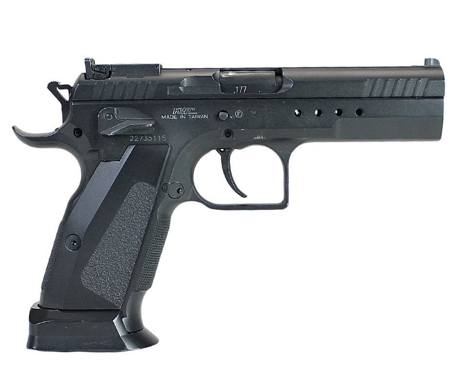 Pistola de Pressão KWC Tanfoglio Full Metal BB Co2 4,5mm - OUTLET
