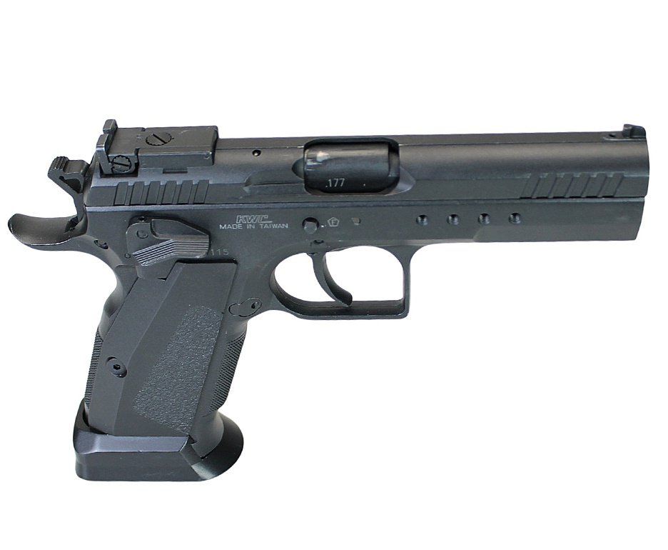 Pistola de Pressão KWC Tanfoglio Full Metal BB Co2 4,5mm - OUTLET