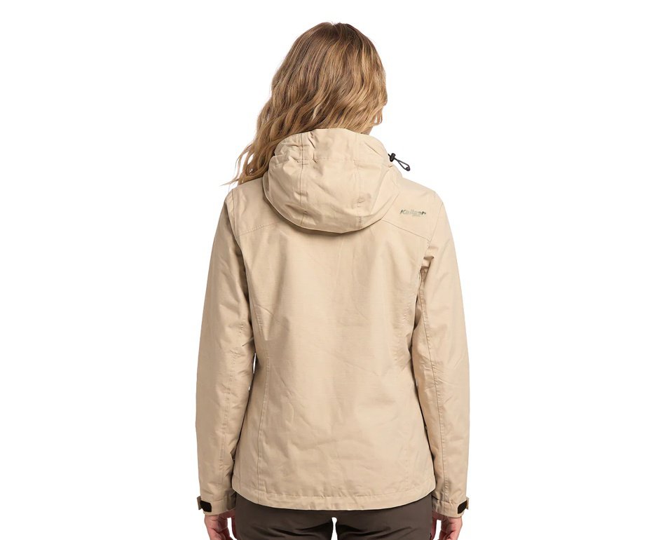 Jaqueta Kailash Anorak 3x1 Fitz Roy Feminina Off White/Preto
