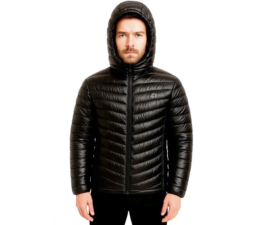 Jaqueta Puffer Patagonia Sintetica Masc. Preto P