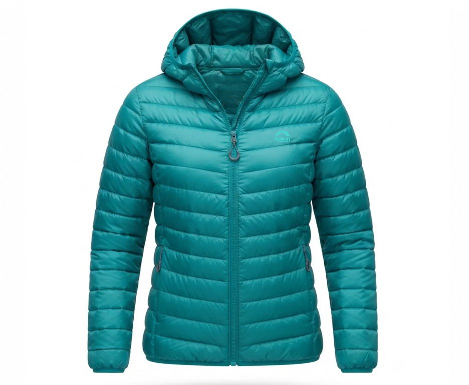 Jaqueta Puffer Kailash Patagonia Sintetica Feminina - Esmeralda