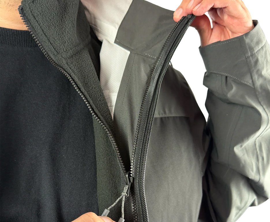 Jaqueta Anorak 3x1 Fitz Roy Chumbo/Preto Masc Kailash P