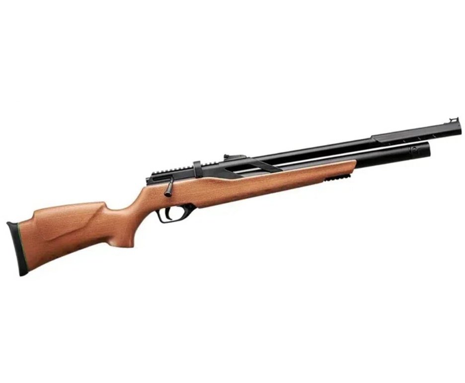 Carabina PCP Rossi T-REX Montecarlo Madeira Big Bore 6,35mm + Case FXR