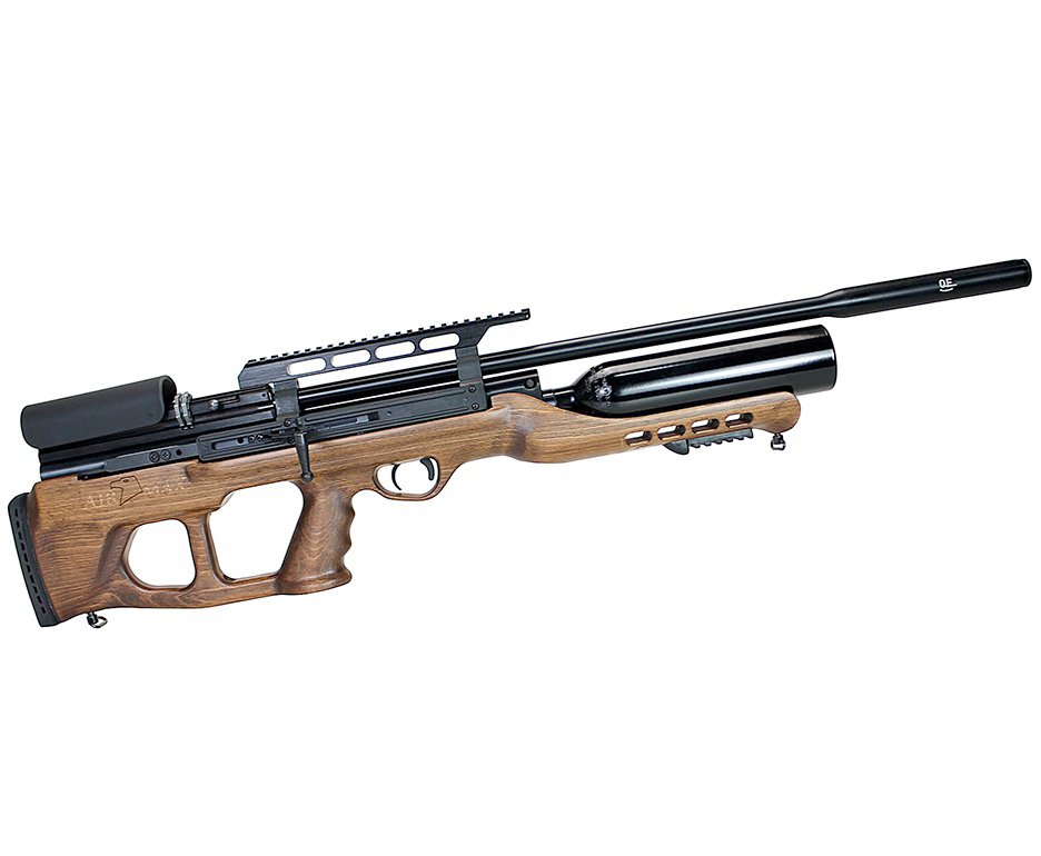 Carabina de Pressão PCP Hatsan Airmax Bullpup Madeira 5,5mm + Case Maleta Rígido Premium