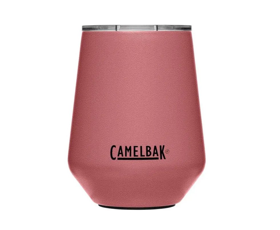 Taça para Vinho Térmica em Aço Inox CamelBak 350ml Wine Tumbler - Rosado Terra