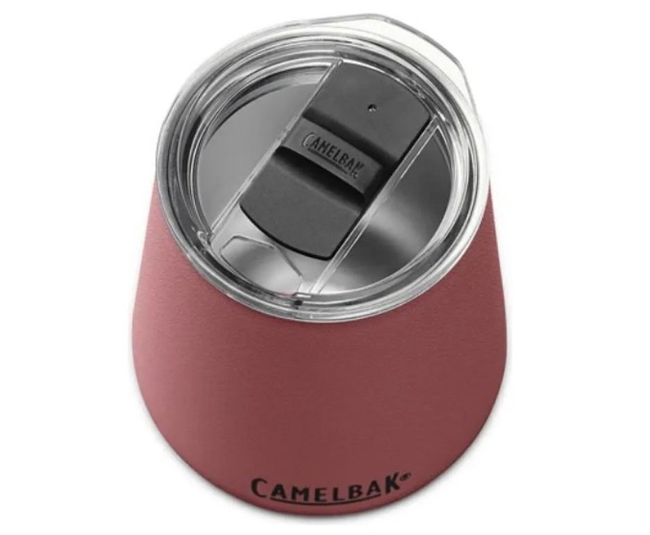 Taça para Vinho Térmica em Aço Inox CamelBak 350ml Wine Tumbler - Rosado Terra