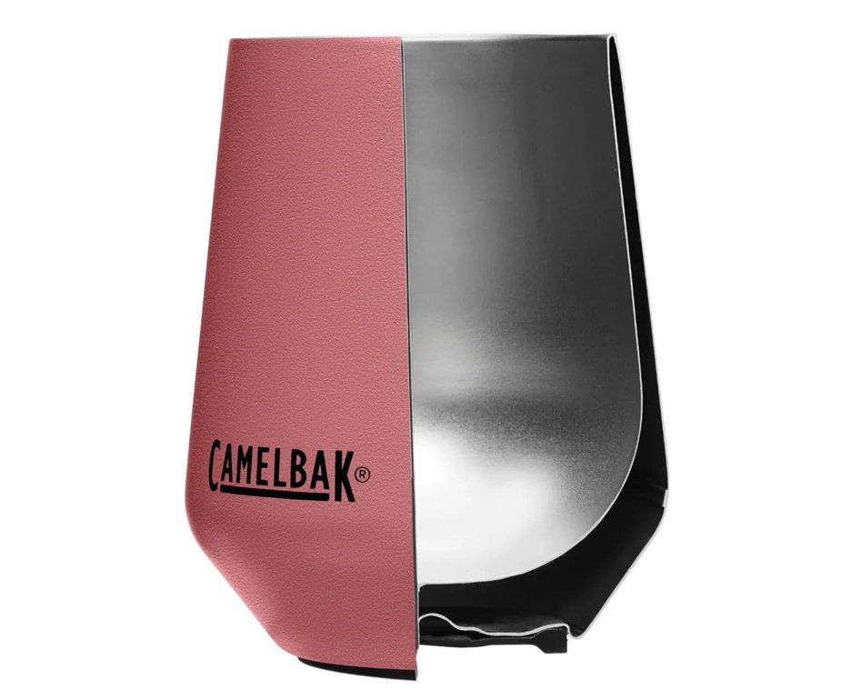 Taça para Vinho Térmica em Aço Inox CamelBak 350ml Wine Tumbler - Rosado Terra