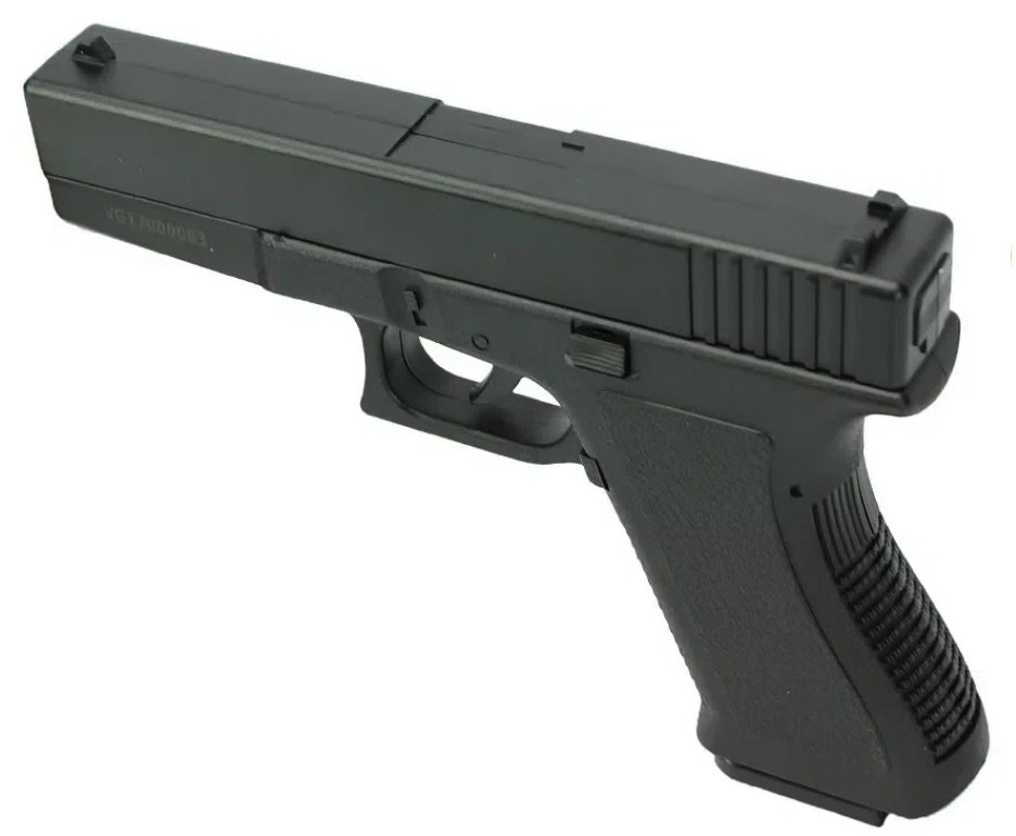 Kit Rifle M4 E Pistola V307 De Airsoft Vigor Vg Spring Rossi 6mm + munição BBs Rossi 0,12G