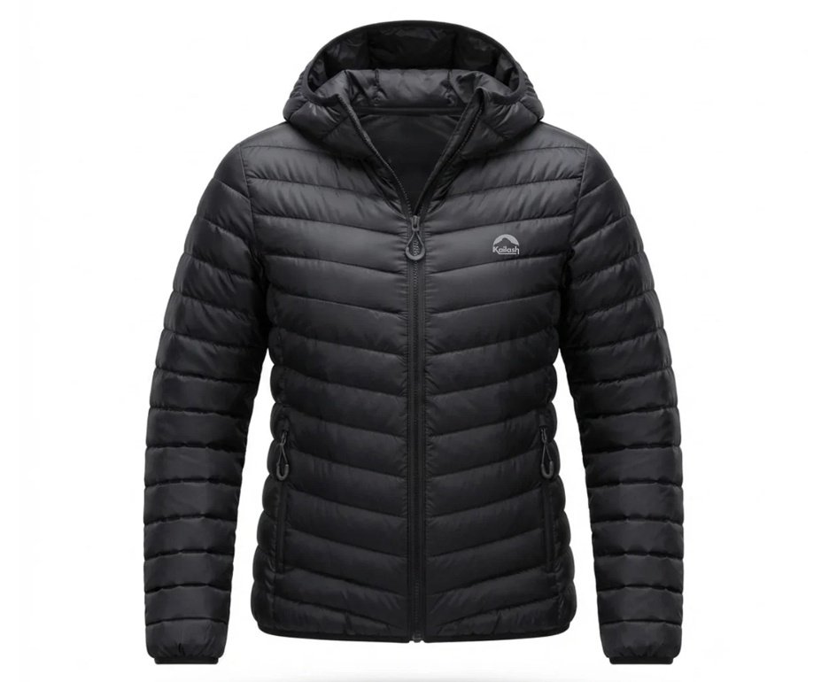 Jaqueta Kailash Puffer Patagonia Sintética Feminina - Preta