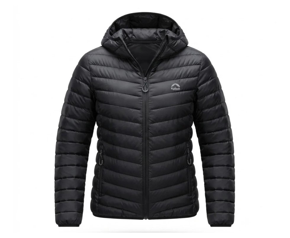 Jaqueta Kailash Puffer Patagonia Sintética Feminina - Preta